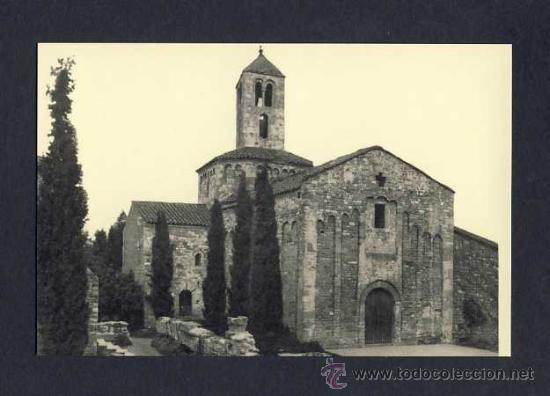Cartoline: Postal de TERRASSA: Esgl&eacute;sia de Santa Maria (Ed.Artigues)