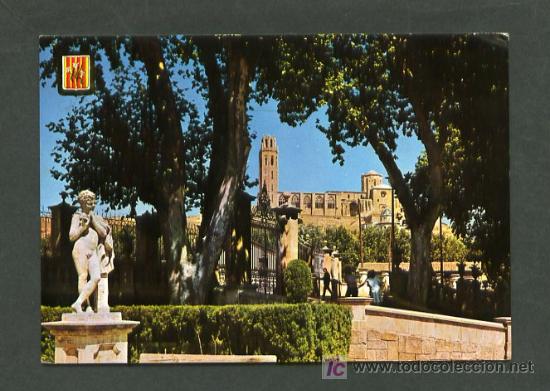 Postales: Lleida. Ed. Soberanas n&ordm; 393. Circulada 1964. - Foto 1