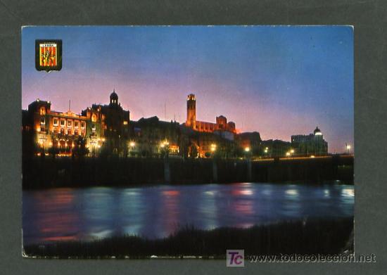 Postales: Lleida. Ed. Soberanas n&ordm; 1380. Circulada. - Foto 1