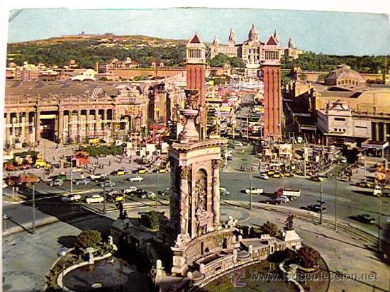 Postales: POSTAL DE BARCELONA CIRCULADA EN 1972 - Foto 1