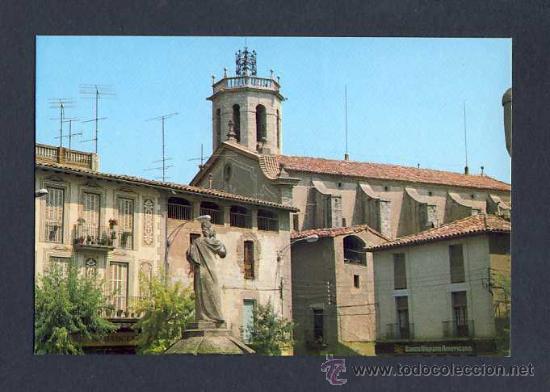 Postales: Postal de CENTELLES: Pla&ccedil;a Major (Ed.Carrera) - Foto 1