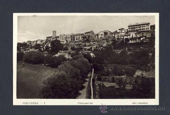 Postales: Postal de PUIGCERDA: Vista parcial (Ed.Domenech num.1)