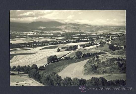 Postales: Postal de PUIGCERDA: Vista de la vall, la ciutat al fons (CYP num.18)