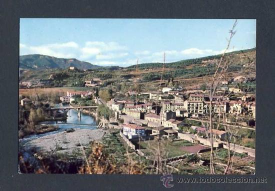 Postales: Postal de SANT QUIRZE DE BESORA: Vista parcial i riu Ter (Foto Gaja num.3)