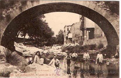 Postales: POSTAL LA JUNQUERA PASEO DE LA FUENTE - Foto 1