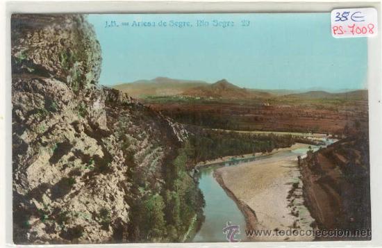 Postkarten: (PS-7008)POSTAL FOTOGRAFICA COLOREADA DE ARTESA DE SEGRE(LLEIDA)-RIO SEGRE