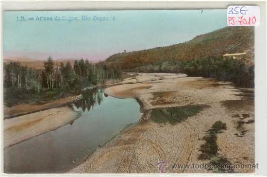Postkarten: (PS-7010)POSTAL FOTOGRAFICA COLOREADA DE ARTESA DE SEGRE(LLEIDA)-RIO SEGRE