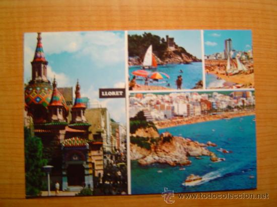 Postales: POSTAL COSTA BRAVA LLORET ESCRITA - Foto 1
