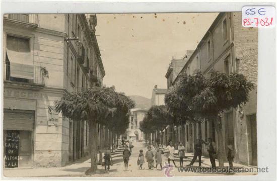 Postkarten: (PS-7031)POSTAL FOTOGRAFICA DE OLESA DE MONTSERRAT-CALLE ALFONSO SALA