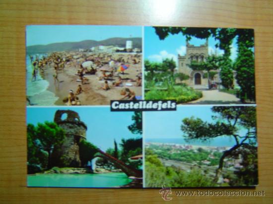 Postales: POSTAL CASTELLDEFELS CIRCULADA - Foto 1
