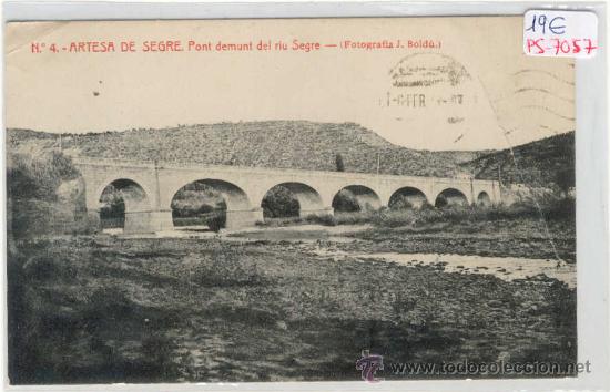Postkarten: (PS-7057)POSTAL DE ARTESA DE SEGRE(LLEIDA)-PONT DEMUND DEL RIU SEGRE