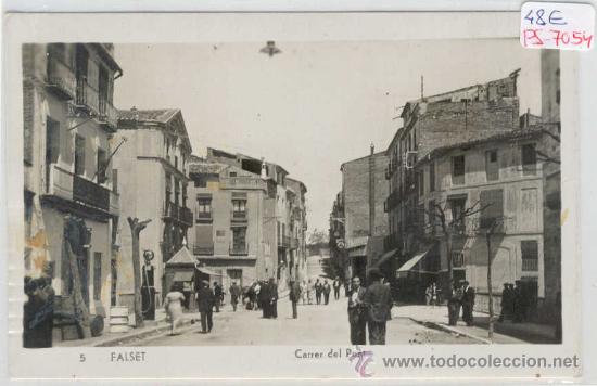 Postkarten: (PS-7054)POSTAL DE FALSET(TARRAGONA)-CARRER DEL PONT