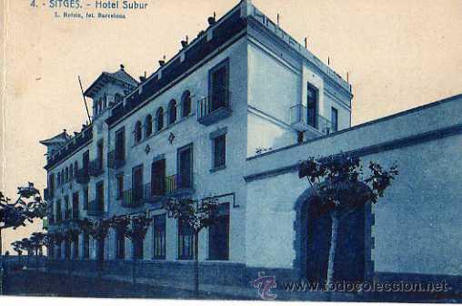 Postales: 4 - SITGES - HOTEL SUBUR, L.ROISIN - Foto 1