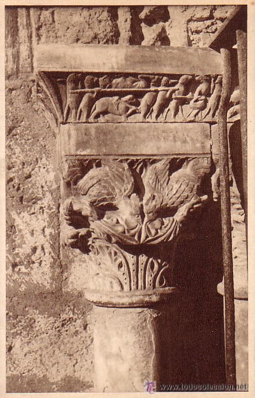 Postales: TARJETA POSTAL. TARRAGONA. CATEDRAL. Capitel del Claustro (H/R)