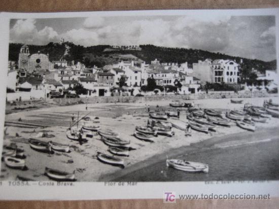 Postales: Tossa. N&ordm;1 Flor de Mar. Edic Soler. Sin circular - Foto 1