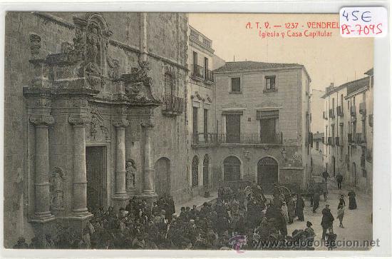 Postales: (PS-7095)POSTAL DEL VENDRELL-IGLESIA Y CASA CAPITULAR - Foto 1