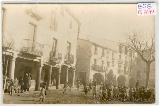 Postkarten: (PS-7099)POSTAL FOTOGRAFICA DE SANTA COLOMA DE QUERAL-PLAZA MAYOR