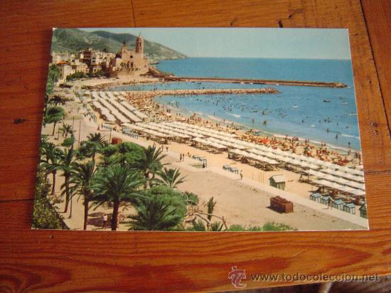 Postales: Postal de Sitges. - Foto 1