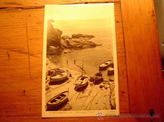 Postales: Buena postal de costa Brava - Playa de la Cova