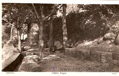 Postales: POSTAL BERGA FUENTE NEGRA - Foto 1