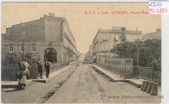 Postcards: (PS-7181)POSTAL DE LA BISBAL-PUENTE NUEVO