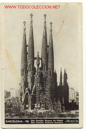 Postales: ANTIGUA POSTAL DE BARCELONA - Foto 1