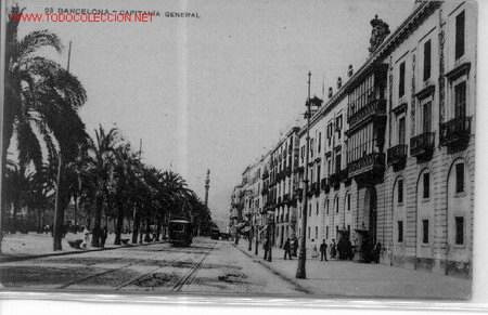 Postales: 7-1a178. Barcelona. Capitania General - Foto 1
