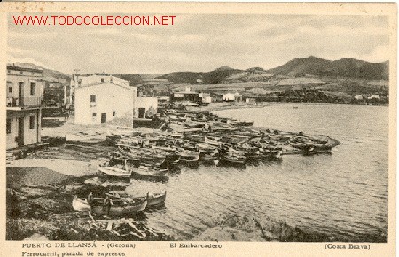 Postales: Puerto de Llans&agrave;, embarcadero - Foto 1