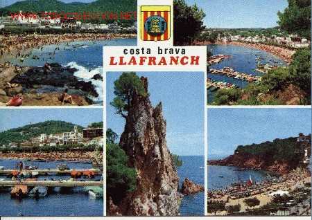 Postales: Postal de Llafranc (Costa Brava) - Foto 1