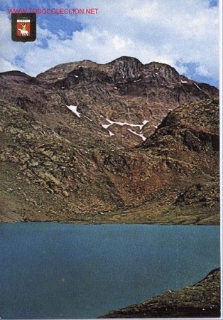 Postales: Postal Pica d'Estats (alt. 3141 m.) Pirineo Catal&aacute;n