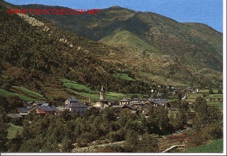 Postales: Postal d'Areu (Pirineo Catal&aacute;n)
