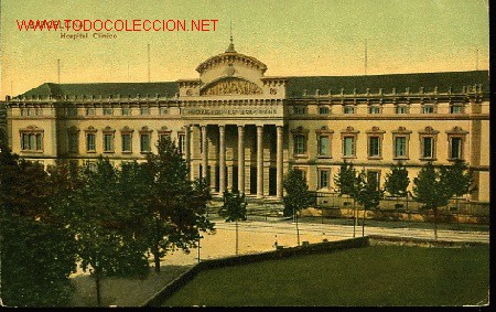 Postkarten: TARJETA POSTAL DE BARCELONA-HOSPITAL CLINICO