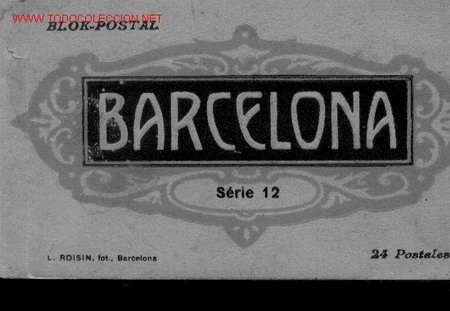 Postales: 7-1268. Librito Postales Barcelona - Foto 1