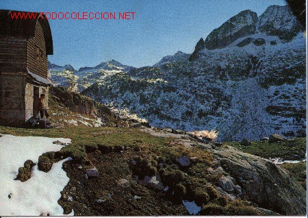 Postales: Postal Refugio ENHER Pirineo catalan