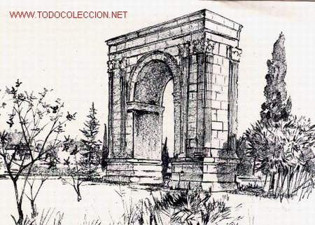 Postales: Postal de Tarragona. Arco de Bara. - Foto 1