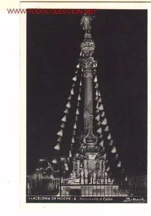 Postales: Postal de Barcelona. Col&oacute;n. - Foto 1