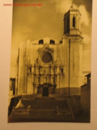 Postales: GERONA       CATEDRAL BASILICA - Foto 1