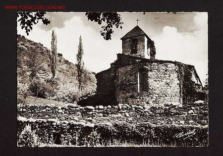 Cartes Postales: Postal d'ANSERALL: Monestir Rom&agrave;nic (Claverol)