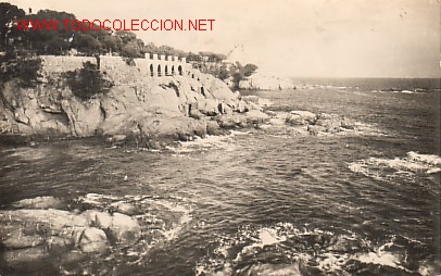 Postales: TARJETA POSTAL DE COSTA BRAVA N&ordm;4.-PLAYA DE ARO-.