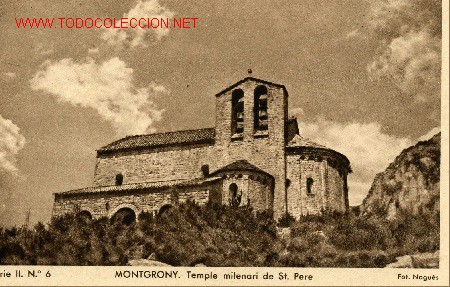 Postales: montgrony,. ripolles, girona - Foto 1