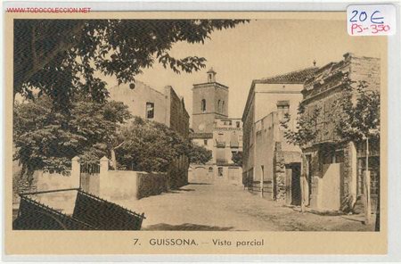 Postcards: (PS-350)POSTAL DE GUISSONA-Vista Parcial.