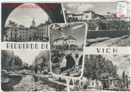 Postales: (PS-370)RECUERDO DE VICH - Foto 1