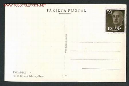 Postales: Taradell. *Mol&iacute; dels Capellans* Ed. E.M. n&ordm; 4. Nueva. - Foto 2