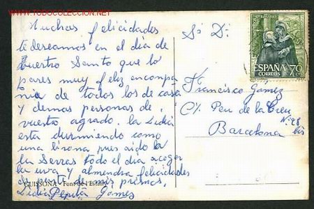 Postales: Guissona. *Font de l&acute;Estany* Circulada. - Foto 2