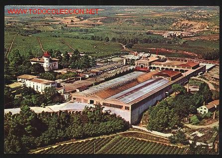 Postales: 1 postal - exteriores de cavas codorniu - Foto 1