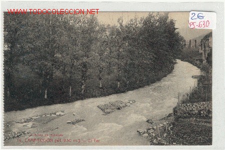 Postales: (PS-630) POSTAL CAMPRODON - El Ter. - Foto 1