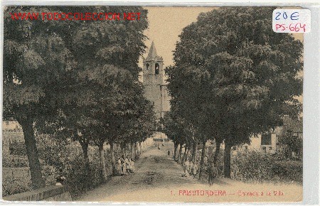 Postkarten: (PS-664) POSTAL DE PALAUTORDERA - Entrada a la Vila.