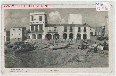 Postales: (PS-730) POSTAL DECALELLA DE  PALAFRUGELL - Los Arcos. - Foto 1