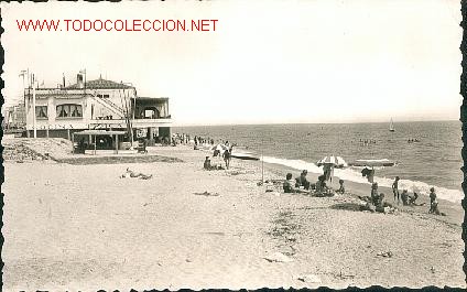 Postales: PREMIA DE MAR (BARCELONA) LA PLAYA - Foto 1