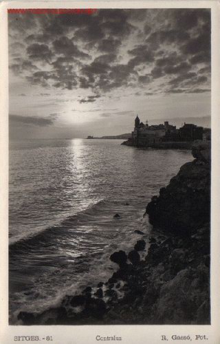 Postales: SITGES - CONTRALUZ.- - Foto 1